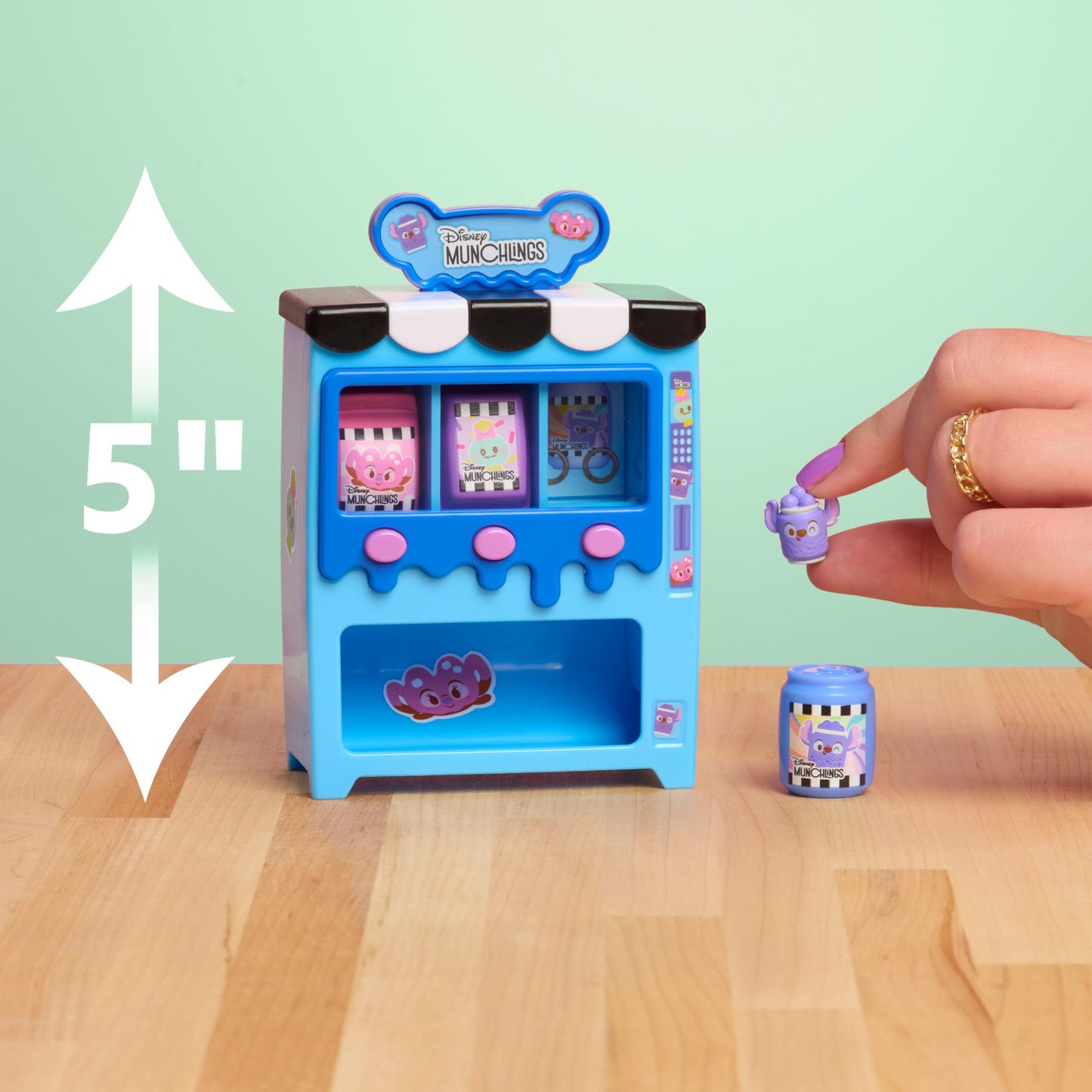 Disney Munchlings Micro Munch Vending Machine Collectible Figures