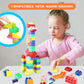 FlatGoat 208 Piece Large Building Blocks Set - Classic Big Bricks Compatible with All Major Brands, STEM Educational Toys for Kids Ages 3+, Creative
