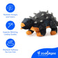 The Petting Zoo Ankylosaurus Dinosaur Stuffed Animal Plushie, Gift for Kids, Dinosaur Animals, Gray Dinosaur Plush Toy 24 inches