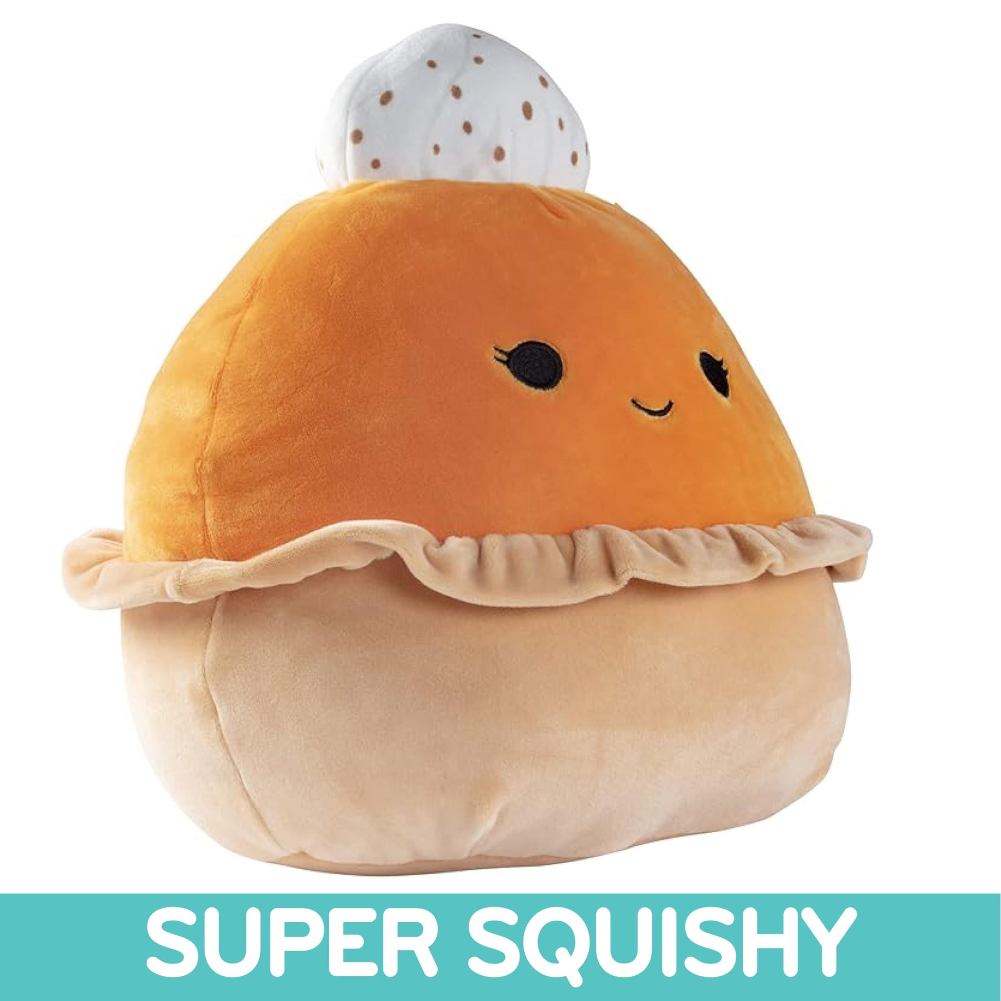 Squishmallows 10-Inch Halloween Fall Torize Pumpkin Pie Jazwares Plush