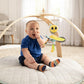 LAMAZE Clip On Car Seat and Stroller Toy - Buzzy The Bee - Crinkle Car Seat and Stroller Toys - Sensory Travel Toys for Babies - Infant Toys Ages 0
