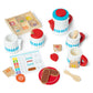 Melissa & Doug 20-Piece Steep and Serve Wooden Tea Set - Play Food and Kitchen Accessories