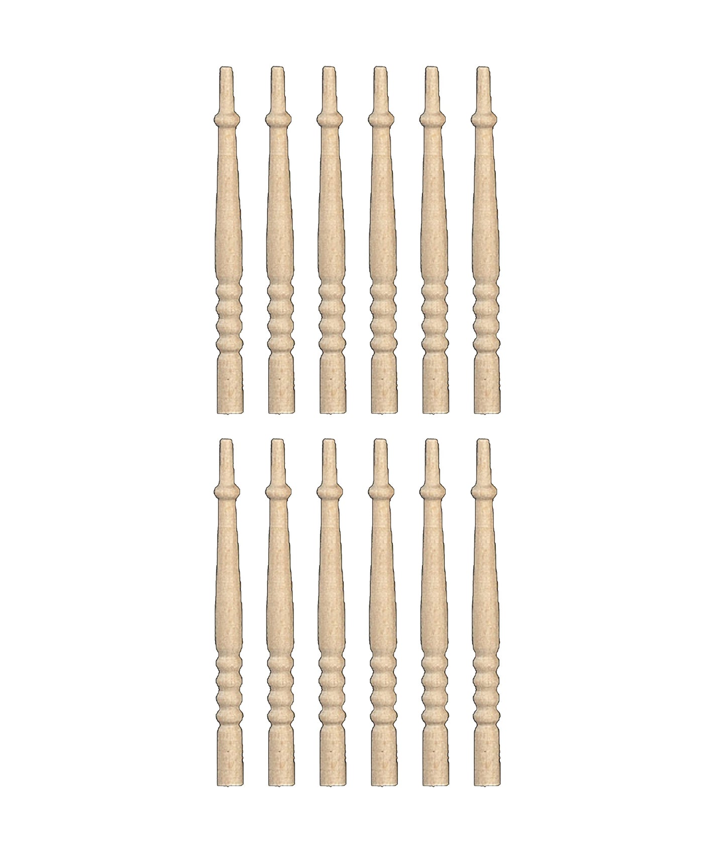 Dollhouse Miniature Staircase Spindles