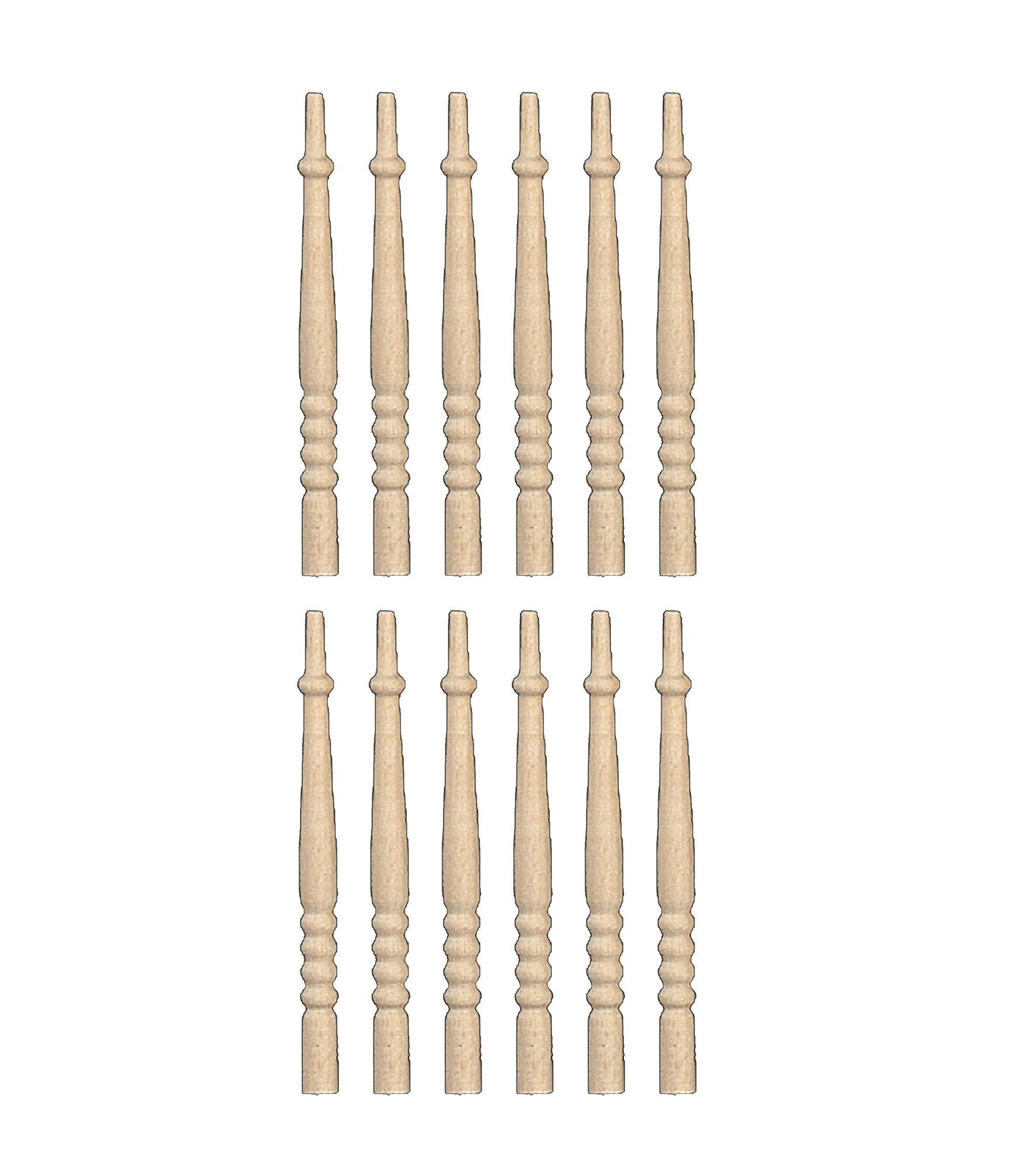 Dollhouse Miniature Staircase Spindles