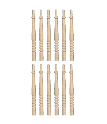 Dollhouse Miniature Staircase Spindles