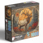 Prime Time Puzzles Adult Jigsaw Puzzle 1000 Piece Bull Elk Forest