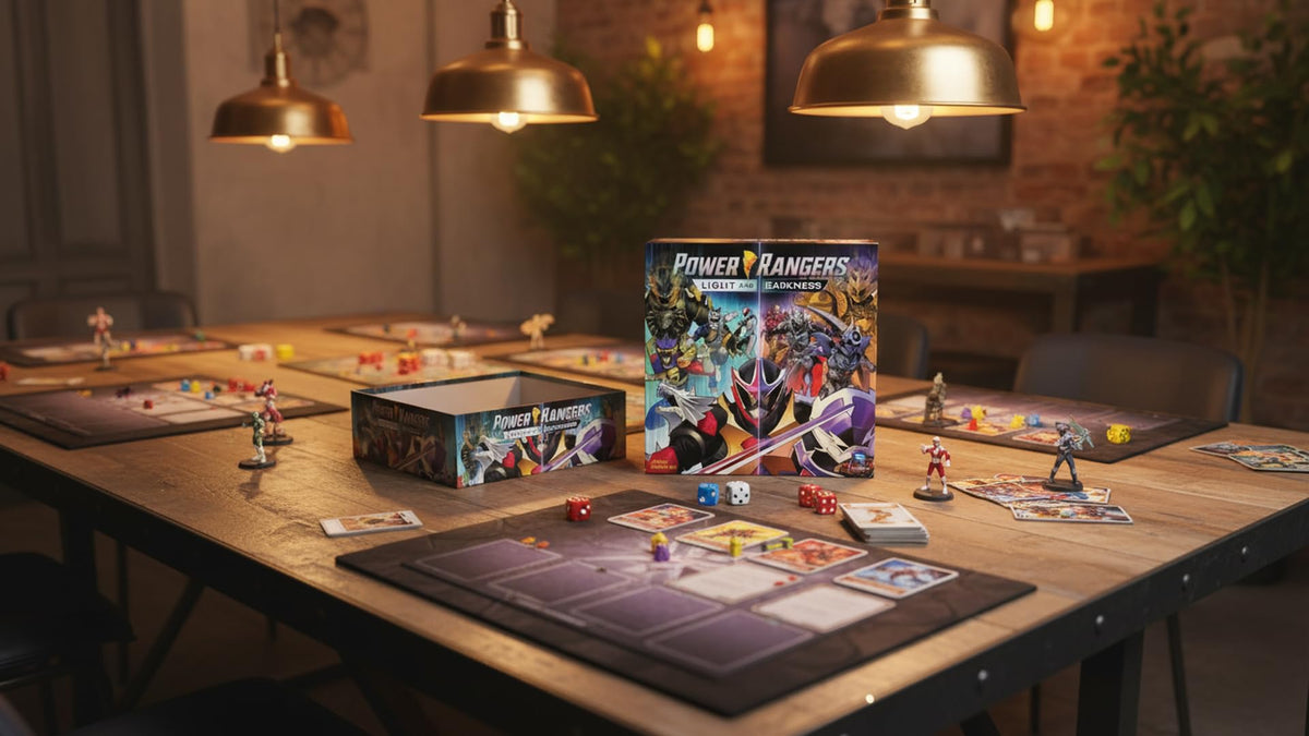 Renegade Game Studios Power Rangers Heroes of the Grid Light & Darkness