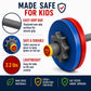WOD Toys® Barbell Mini - Adjustable Kids Barbell Toy Weight Set for Kid Fitness, Weightlifting and Power lifting - Safe, Durable Kid's Gym Workout