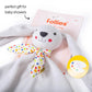 Follies Ollie The Lovey Bunny, Holiday Baby Gift, Super Soft Sensory Toy for Babies & Toddlers, Washable Blanket Lovey, Cuddly Keepsake for Newborns