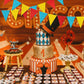 45 Pieces Colorful Pennant Flags - 49ft Carnival Theme Party Garland Banner Yellow Blue Red Glitter Paper Pennant Triangle Bunting Flag for Baby