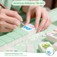 Gartu American Mahjong Tile Set, 166 Tiles (1.2”), Mahjong Tile Set with Carrying Bag, Dice, Mat, Cute Mini Tiles, Portable Travel Complete Game Set