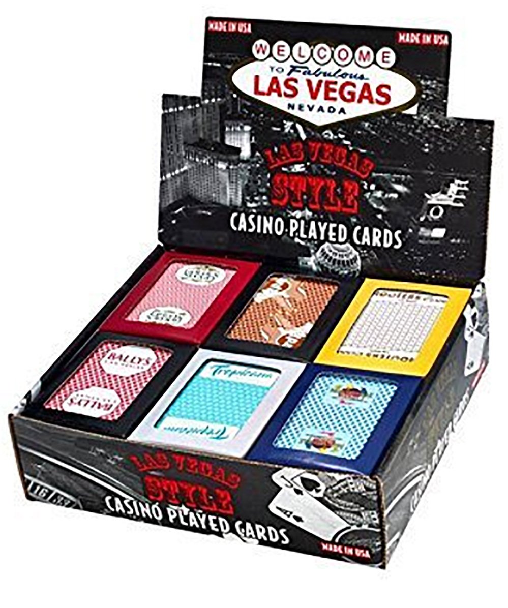 Bazic Stationery/Bangkit USA Corporation Genuine Casino Played Decks of Playing Cards (2 Decks)