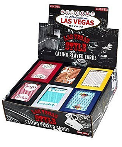 Bazic Stationery/Bangkit USA Corporation Genuine Casino Played Decks of Playing Cards (2 Decks)