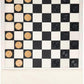 Pacific Shore Games Cloth Rollup Travel Chess, Checkers and Backgammon Game Set