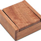 WE Games Wooden Dice Box with 8 Rounded Wooden Dice - Instructions for 10 Dice Games