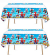 Losede 2pcs Spiderman Tablecloth Table Cover, for Spiderman Theme Birthday Party Supplies Decorations (70" x 42")