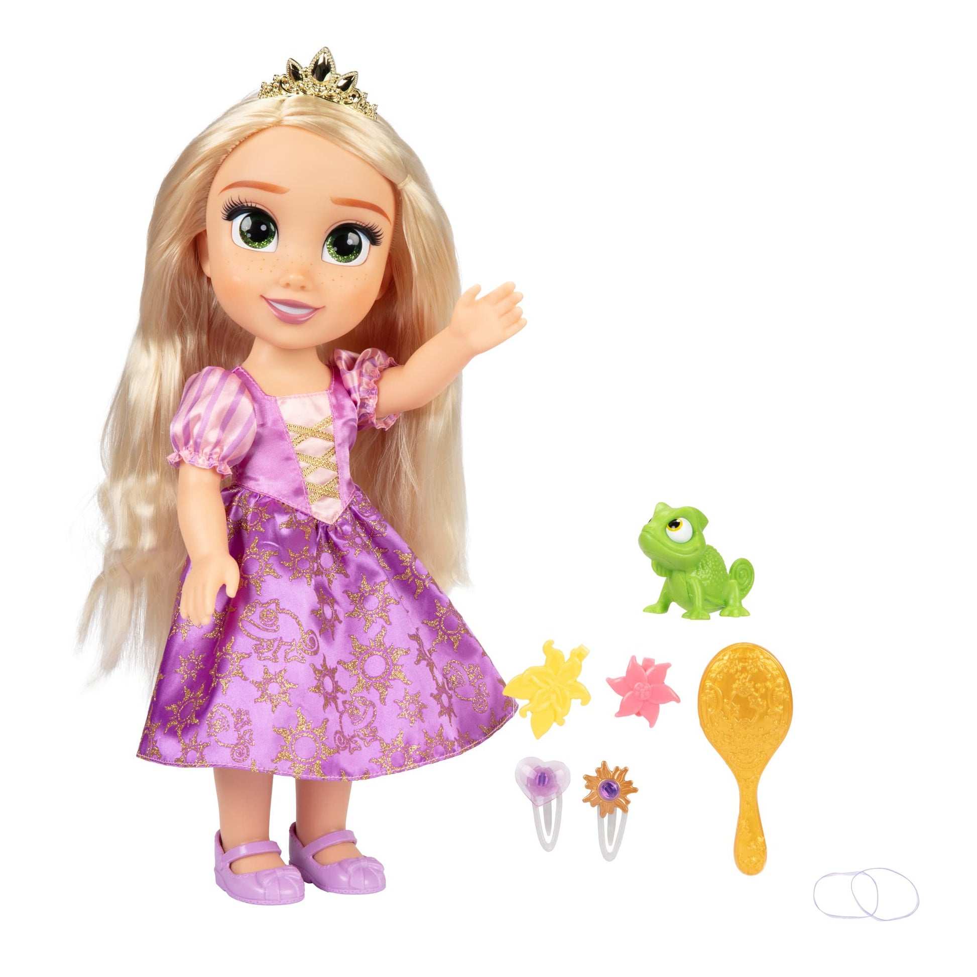 Disney Princess Rapunzel Doll My Singing Friend Rapunzel & Pascal - Rapunzel Sings I See The Light and Talks! in Multiple Languages