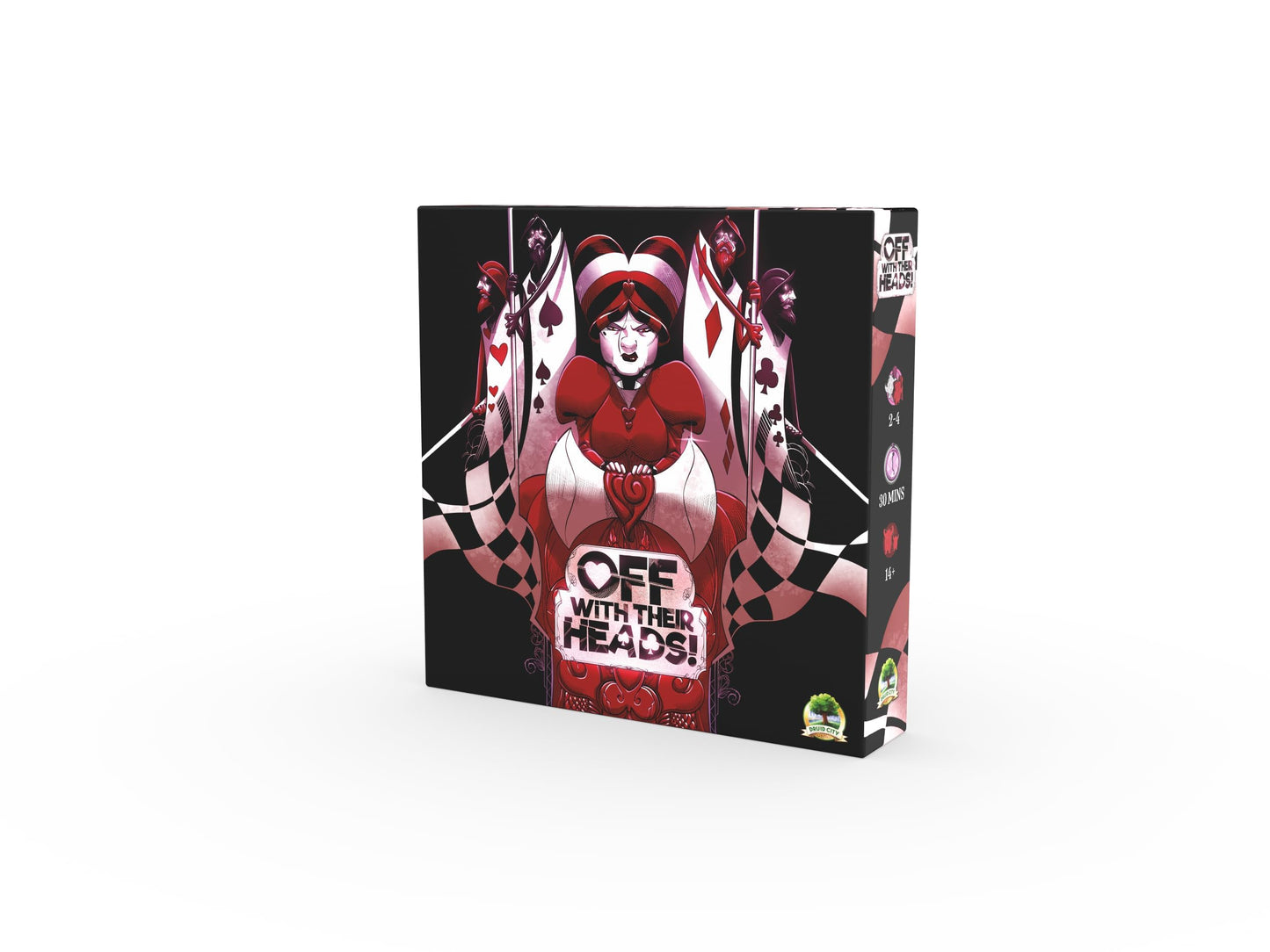Druid City Off with Their Heads! Board Game | Trick-Taking & Write Strategy Game, Dark Wonderland Party Game | 2-6 Players, 30 Min Playtime Family