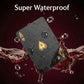 BIERDORF Diamond Waterproof Black Playing Cards, Poker Cards, HD, Deck of Cards (Black)