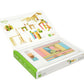 24 Piece Tegu Magnetic Wooden Block Set, Tints, 1-99 years old
