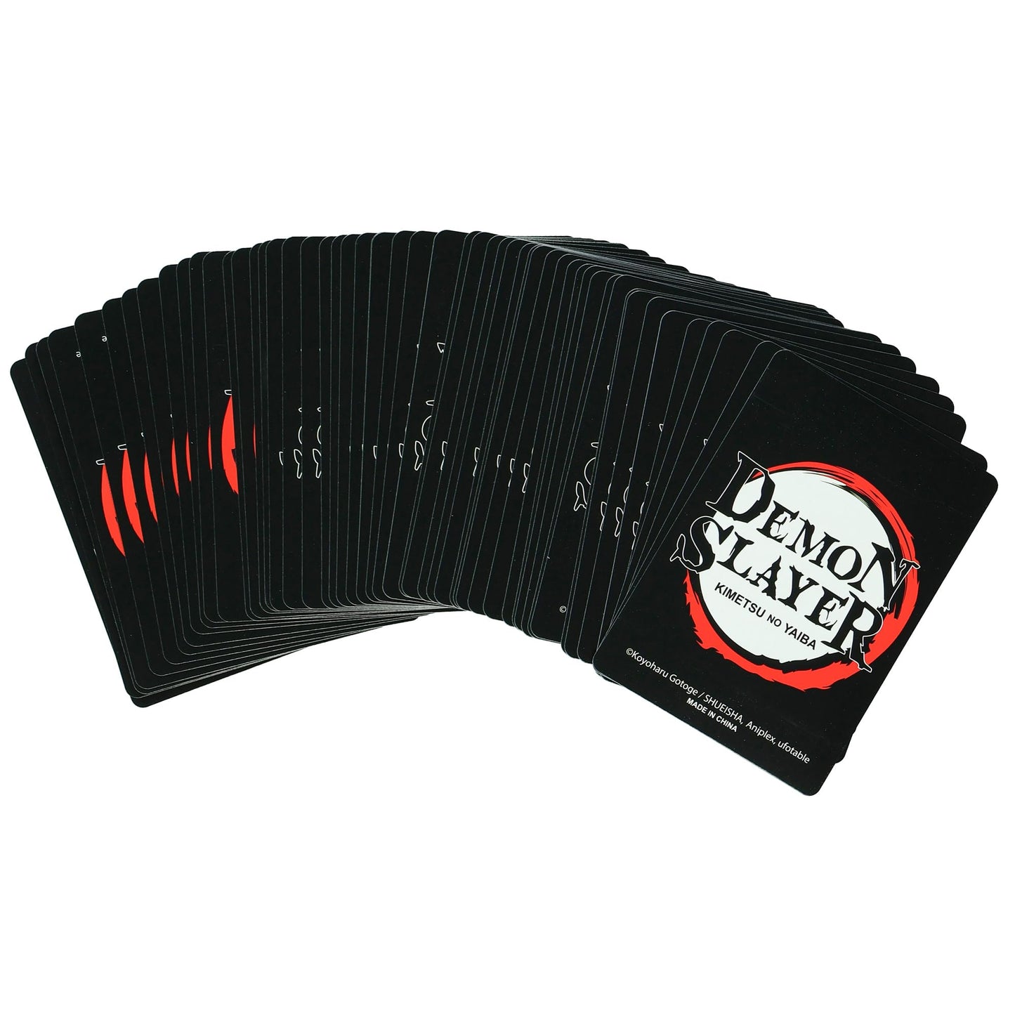 JUST FUNKY Demon Slayer Kimetsu No Yaiba Playing Cards Poker Deck 52 Cards