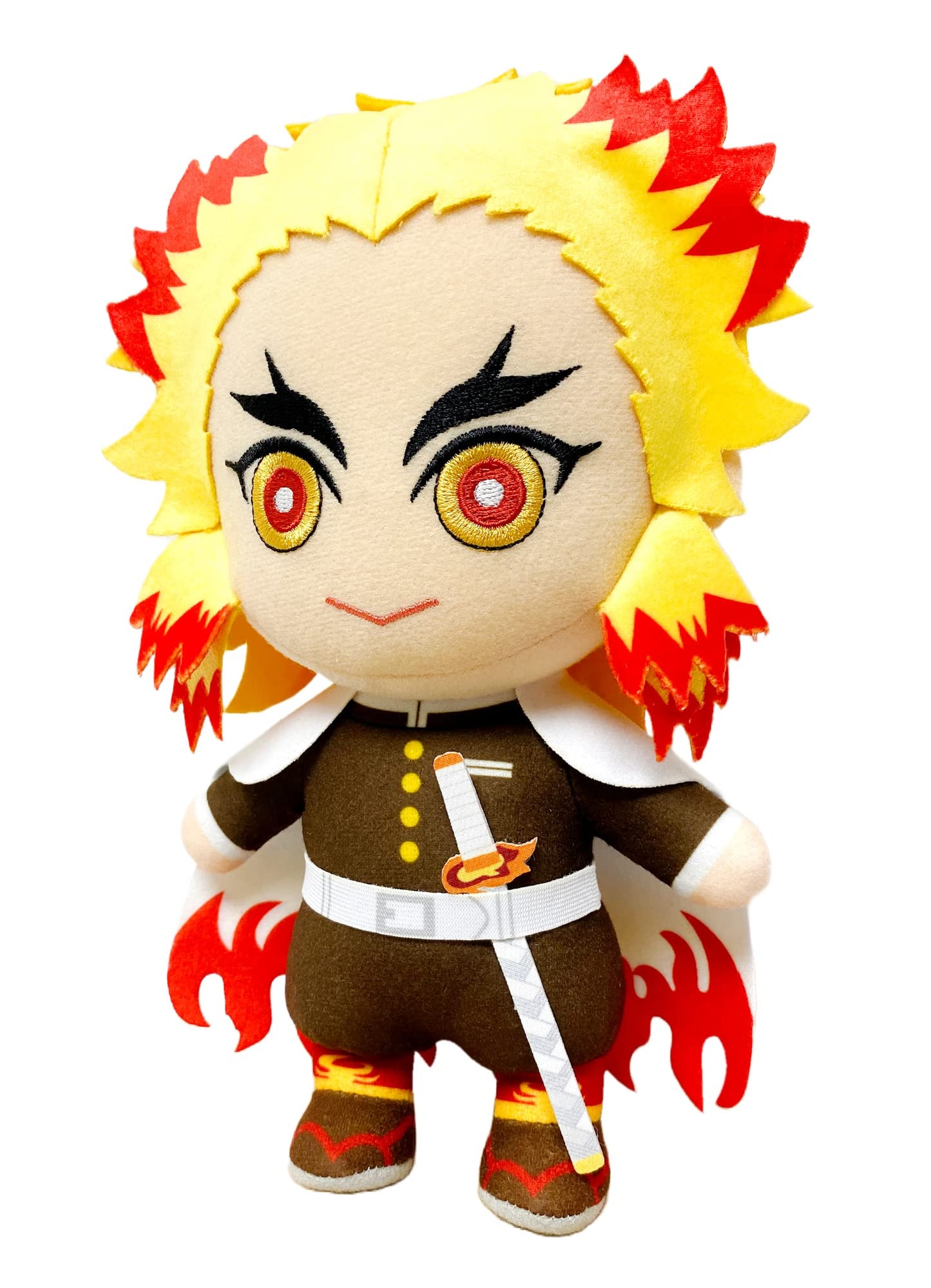 Great Eastern Entertainment Demon Slayer - Kyojuro Rengoku (Flame Hashira) Plush 8" H