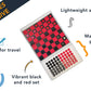 WE Games Magnetic Checkbook Checkers - Great for Travel