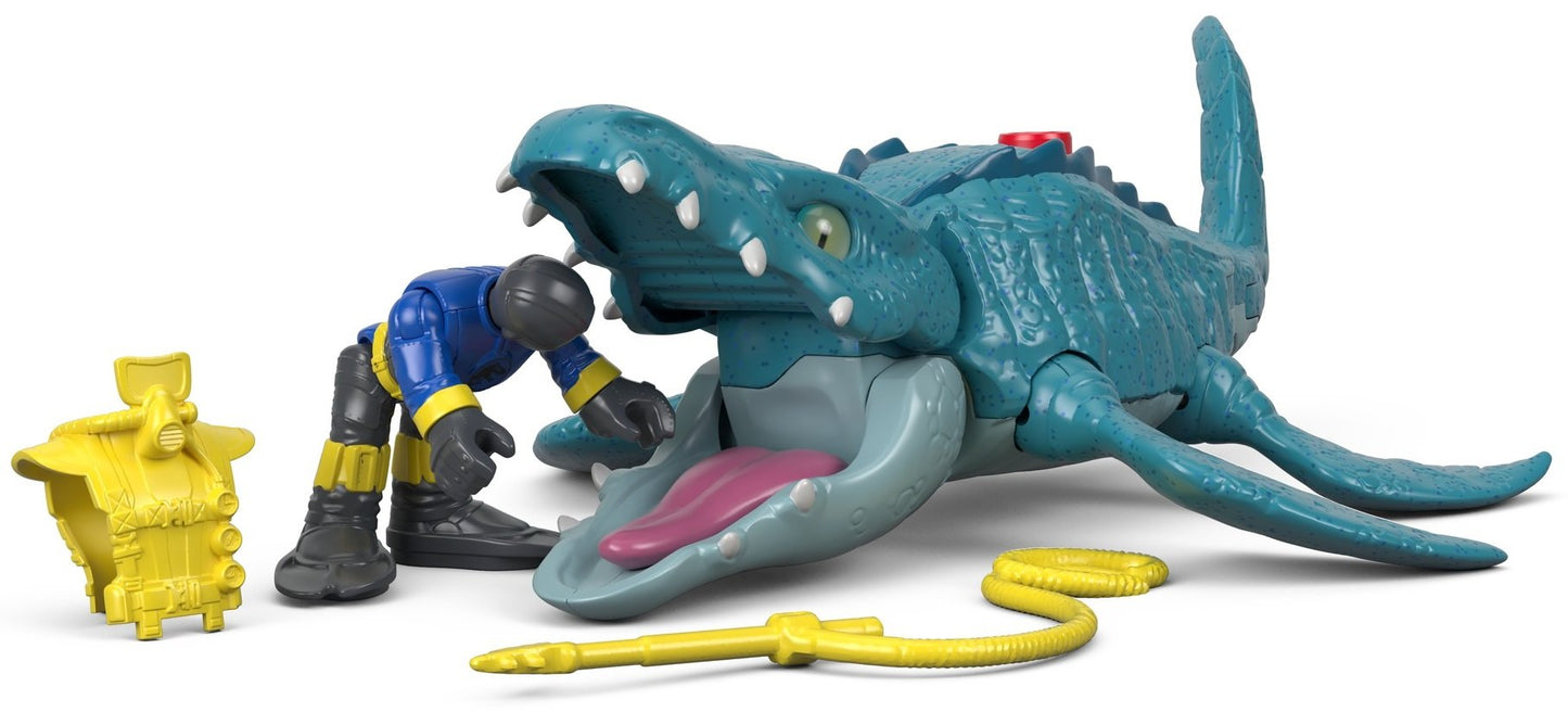 Imaginext Jurassic World, Mosasaurus & Diver