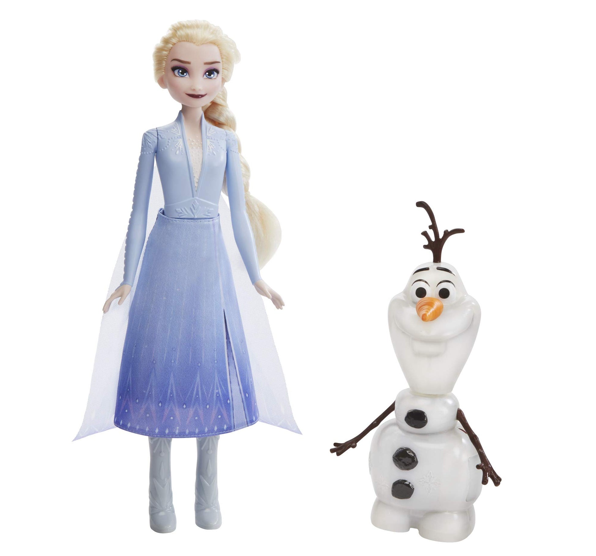 Disney Frozen Talk and Glow Olaf and Elsa Dolls, Remote Control Elsa Activates Talking, Dancing, Glowing Olaf, Inspired 2 Movie - Toy for Kids Ages 3
