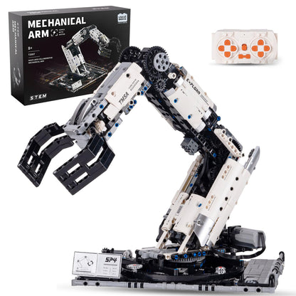 UNCLE BRICK Mechanical Technical Arm Building Blocks Set,Toy Set with Remote Control and 8-Way Control,STEM Educational Toys,Set for Boys and Girls