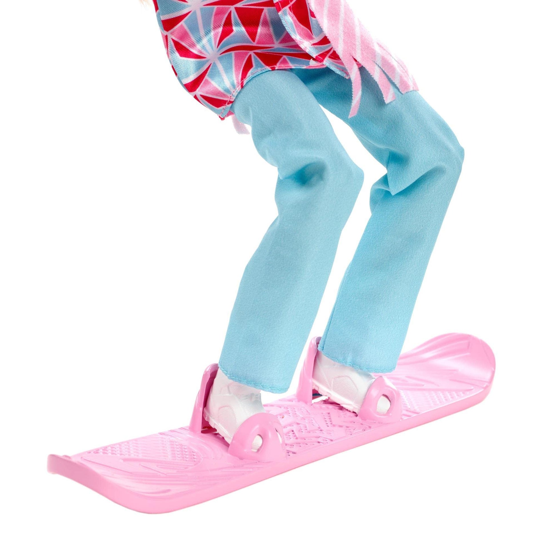 Barbie Snowboarder Fashion Doll, Winter Sports Theme with Blonde Hair, Jacket, Pants & Snowboard Accessories