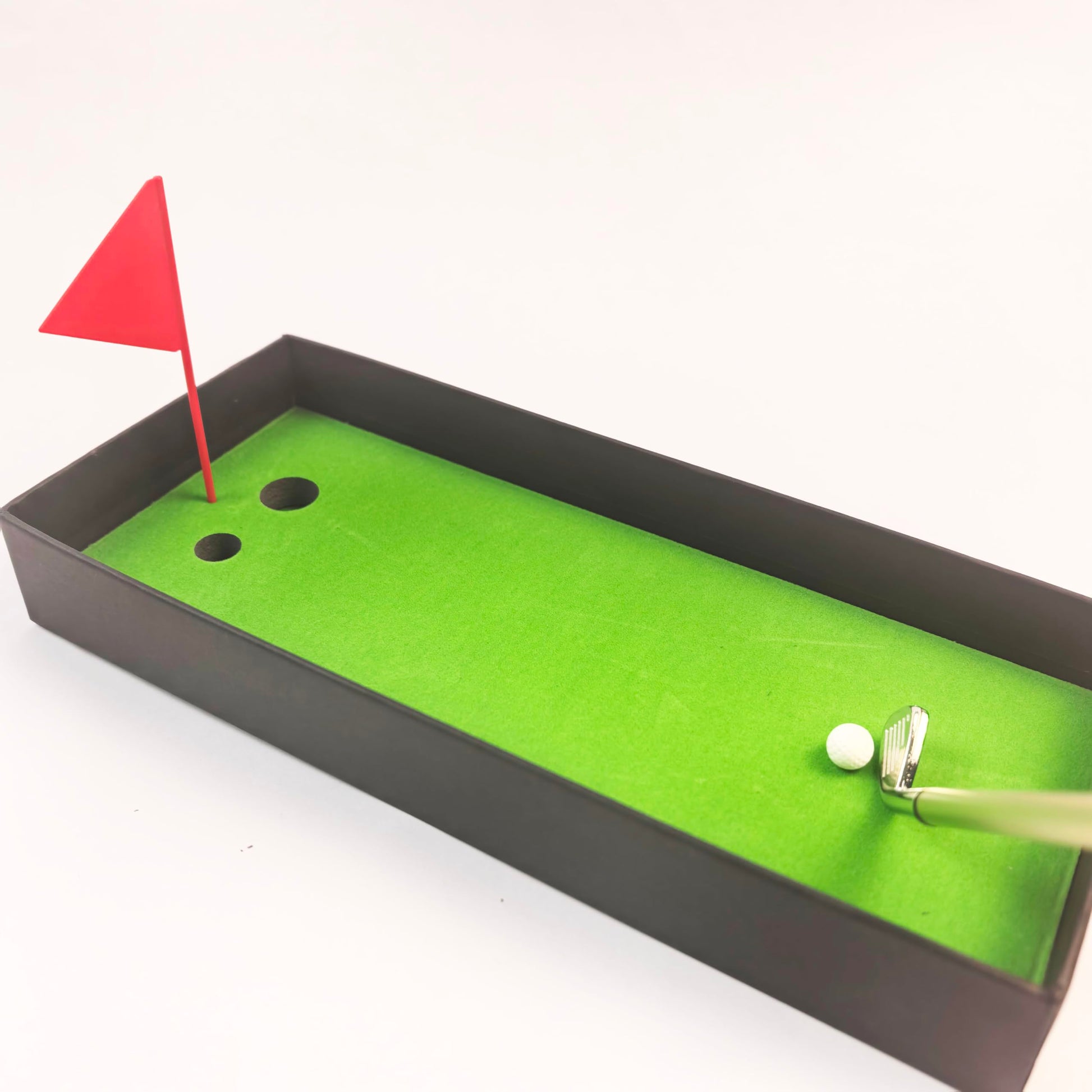 Baiyigs Golf Pen Desktop Games Set - Mini Funny Gifts for Golfers, Coworkers, Boss, for Dad from Wife Daughter Son, Office Desk Putting Practice Toy