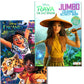 Disney Princess Coloring and Activity Book Bundle for Girls - Coloring Set with Coloring Books, Stickers, Games, Puzzles Featuring Elsa, Moana