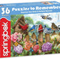 Springbok Puzzle to Remember - Alzheimer & Dementia Activity - 36 Piece Jigsaw Puzzle Morning Serenade - Made in USA