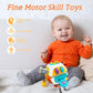 GZSDLL Montessori Busy Cube for Toddlers,Car Travel Toys Busy Board Activity Cube,Kids Educational Birthday Gifts Sensory Baby Toys 18+ Months
