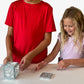 LED Magnetic Tiles for Kids - Compatible with Magna?Tiles - Patented Creative STEM Construction Toy (6 Pieces)