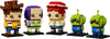 LEGO BrickHeadz Disney Toy Story - 528-Piece Building Set with Woody, Buzz Lightyear, Jessie & Aliens, Collectible Pixar Character Display Gift for