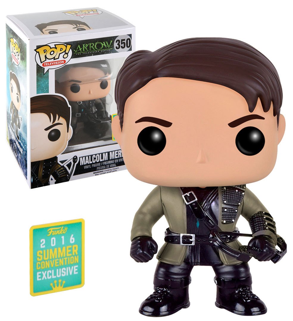 Funko Pop TV: Arrow - Malcolm Merlyn 2016 SDCC Exclusive Vinyl Figure