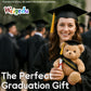 WEIGEDU Graduation Gift Teddy Bear Stuffed Animal Plush Toy with Cap, Sash & Diploma, Graduation Gift for Kids, Students, Boys & Girls, 12 Inch