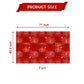 YTHKJS 2Pcs Red Spiderweb Party Tablecloth|70.8 x 42.5 Inch| Spiderweb Birthday Party Supplies (Red)
