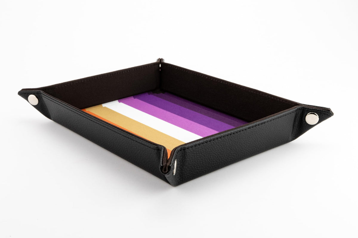 FanRoll Pride Dice Tray - Lesbian