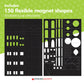 Dowling Magnets Wonderboard STEAM Architect Magnet Set Small