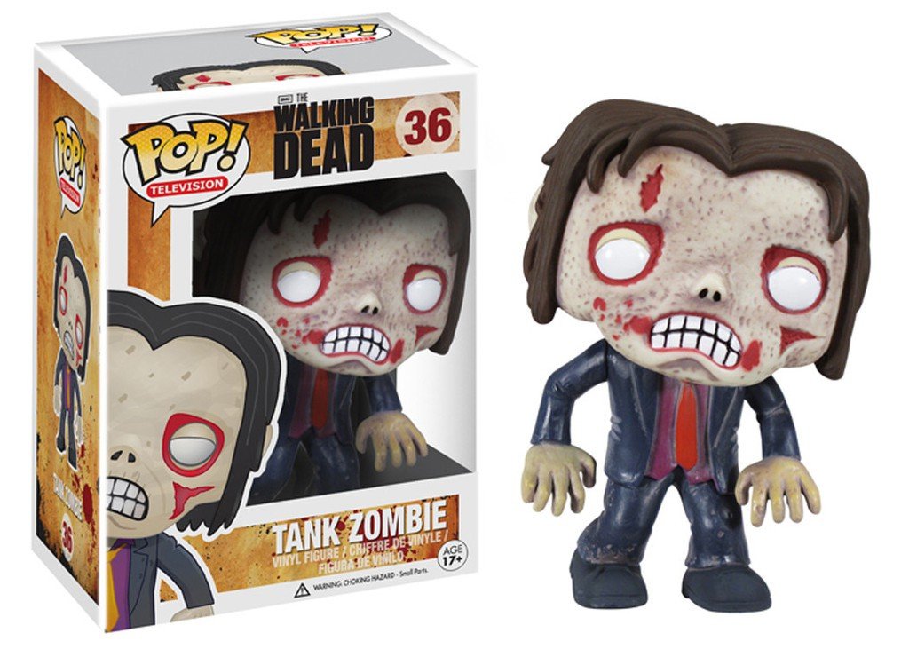Funko POP Television Walking Dead: Tank Zombie Vinyl Figure