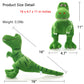 VSFNDB Stuffed Dinosaur Animal Plush Toy 11 Inches Green T-Rex Tyrannosaurus Animal Stuffed Plushies Super Soft Cute Cuddly Pillow Cushion Rex Stuff