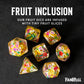 FanRoll 16mm Resin Poly DND Dice Set: Fruit Dice, Role Playing Game Dice for Dungeons and Dragons