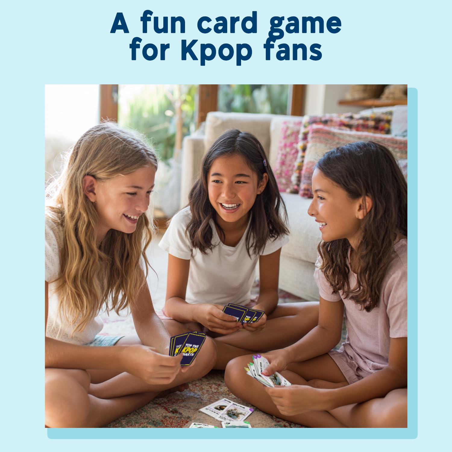 Top The Kpop Charts, a Fun Card Game for Kids, Teens and Adults. A Strategic Friend and Family Game, and a Great boy or Girl Birthday Gift for 8 Years