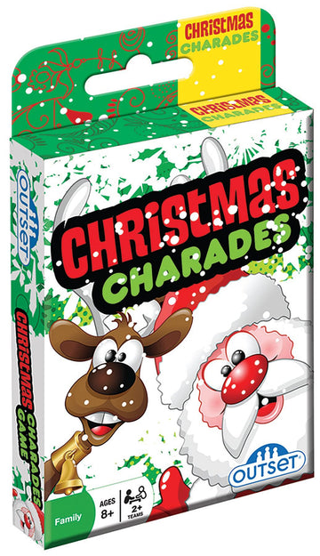 Outset Media - Christmas Charades Card Game - Contains 210 Charades 4 or More Players for Ages 8 and up