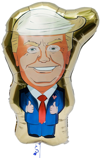 40-Inch Donald Trump Gold Foil Balloon