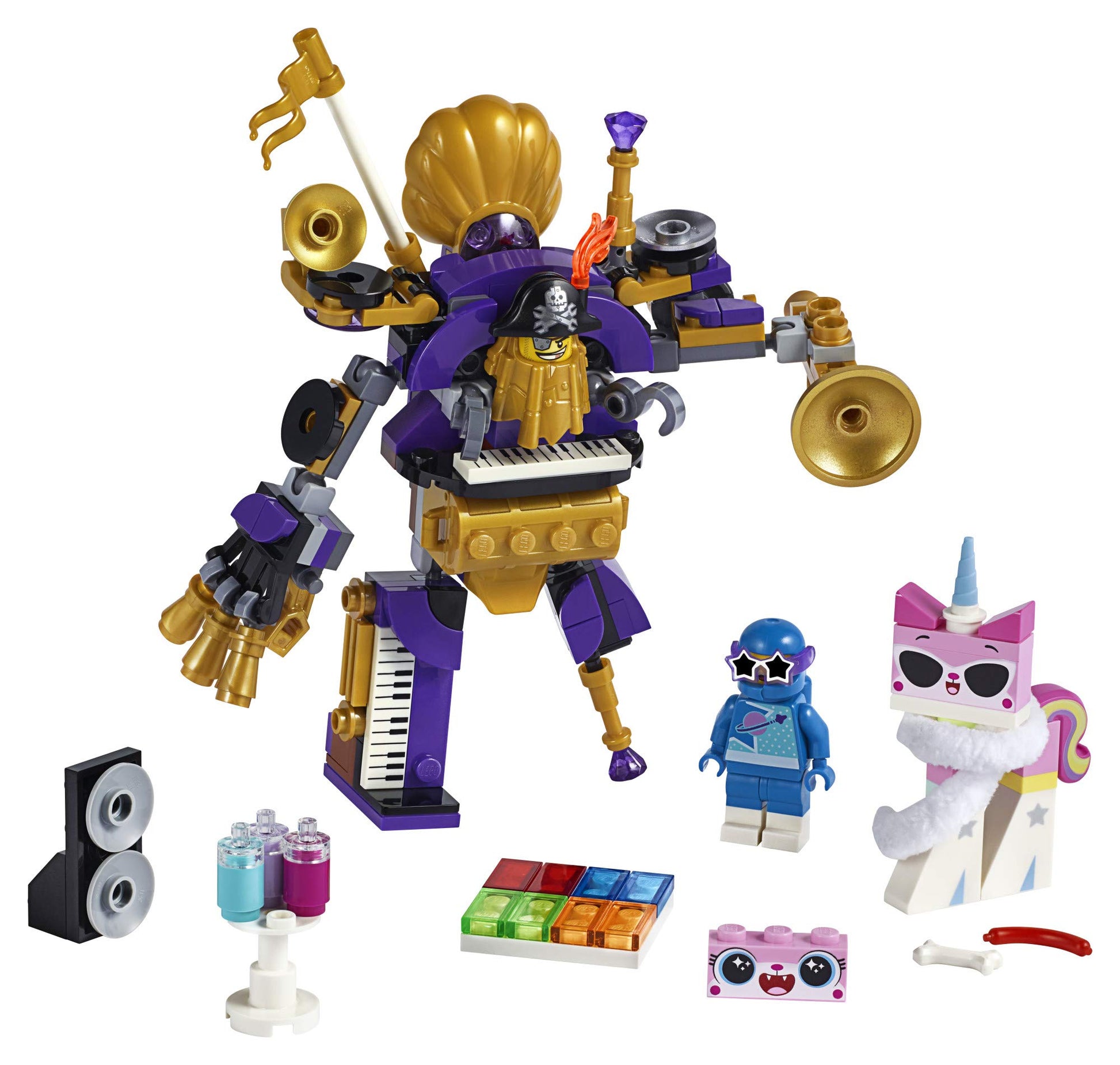 LEGO The Movie 2 Systar Party Crew 70848 Building Kit (196 Pieces)