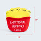 Emotional Support Mochi Fries by Relatable, Cuddly Stuffed Toys, Soft Body Pillow Plushies, Cute Room Decor, Great Gift Ideas for Loved Ones of All